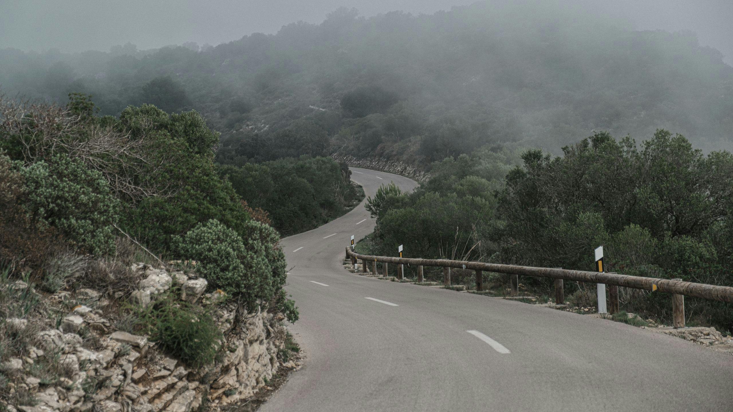 Image of road on Mallorca