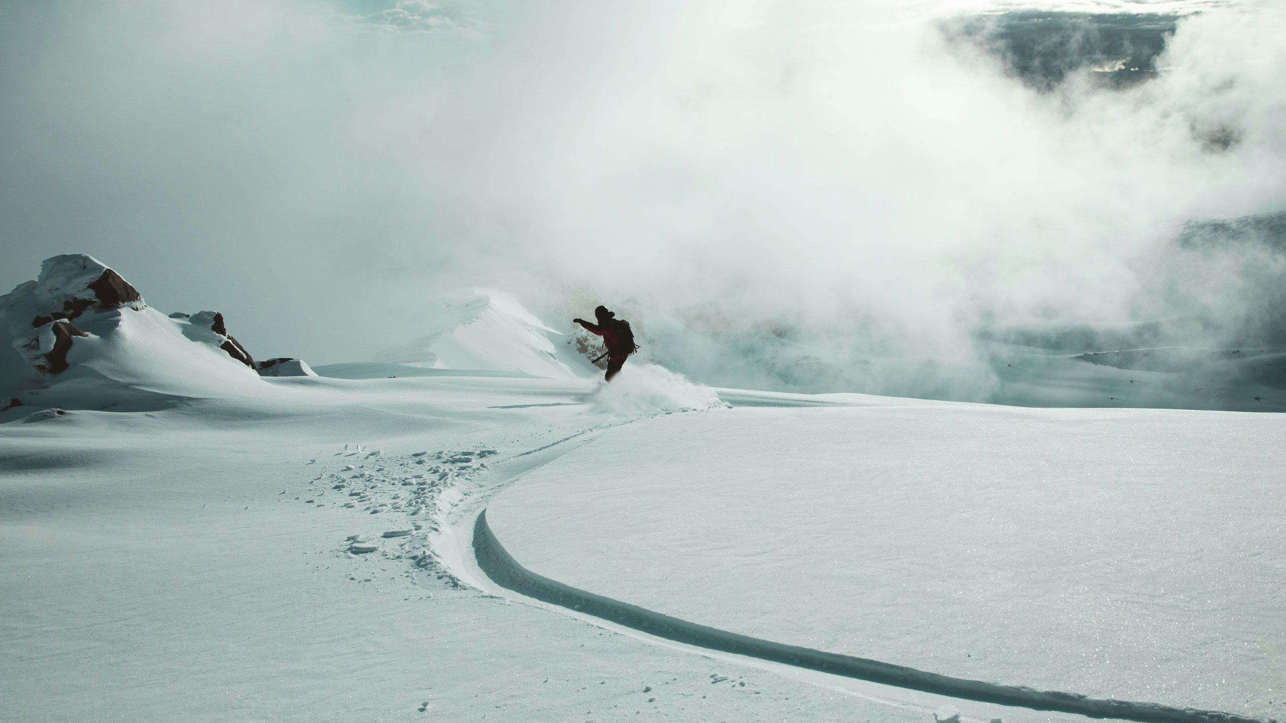 Image of Jeremy Jones snowboarding